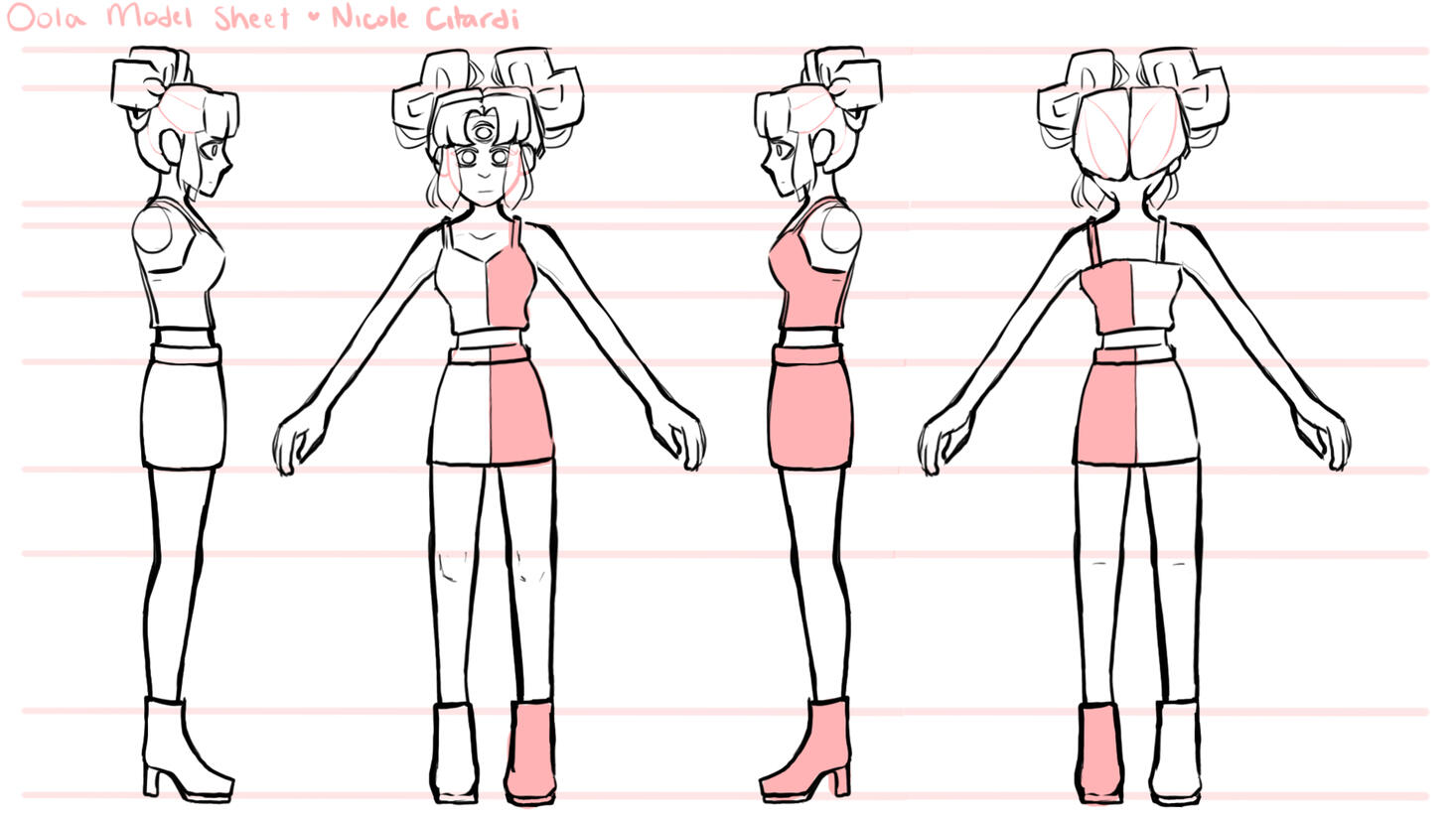 Oola Model Sheet Oola Model Sheet
