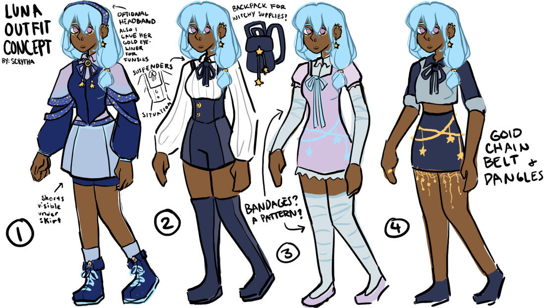 Luna Concept Art Luna Concept Art